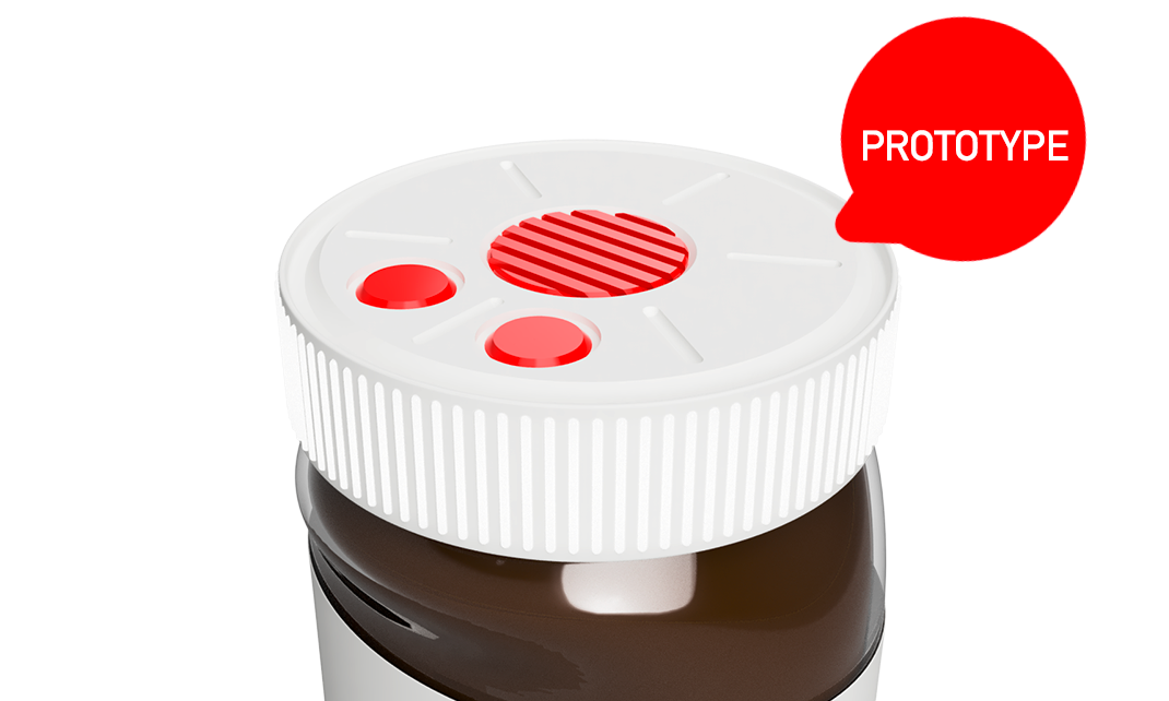 Talking jar prototype detail